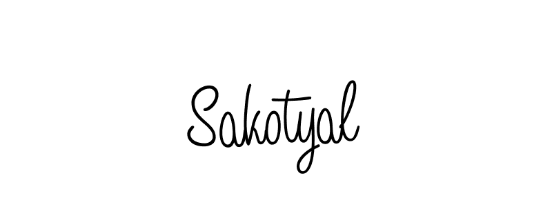 Once you've used our free online signature maker to create your best signature Angelique-Rose-font-FFP style, it's time to enjoy all of the benefits that Sakotyal name signing documents. Sakotyal signature style 5 images and pictures png