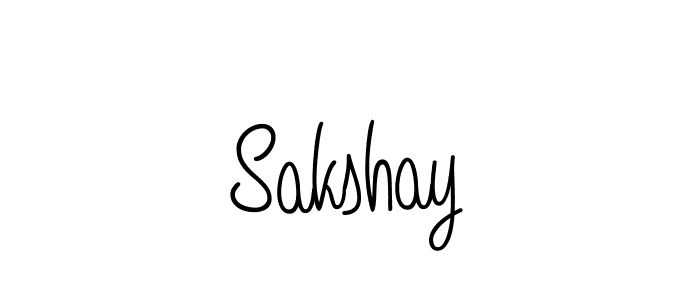 Make a beautiful signature design for name Sakshay. Use this online signature maker to create a handwritten signature for free. Sakshay signature style 5 images and pictures png