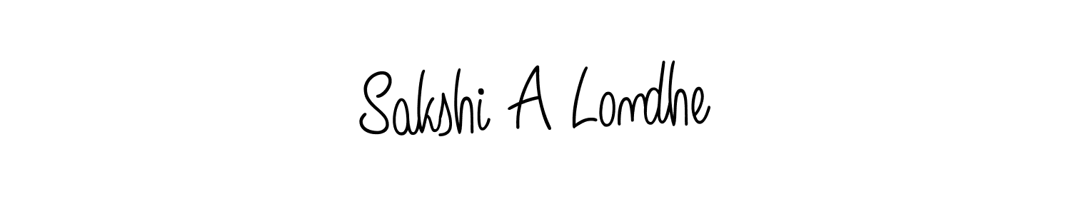 Here are the top 10 professional signature styles for the name Sakshi A Londhe. These are the best autograph styles you can use for your name. Sakshi A Londhe signature style 5 images and pictures png