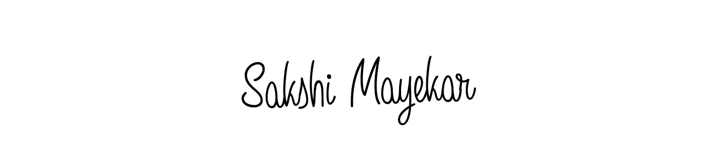 Also You can easily find your signature by using the search form. We will create Sakshi Mayekar name handwritten signature images for you free of cost using Angelique-Rose-font-FFP sign style. Sakshi Mayekar signature style 5 images and pictures png
