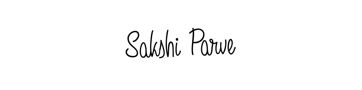 Make a beautiful signature design for name Sakshi Parve. With this signature (Angelique-Rose-font-FFP) style, you can create a handwritten signature for free. Sakshi Parve signature style 5 images and pictures png