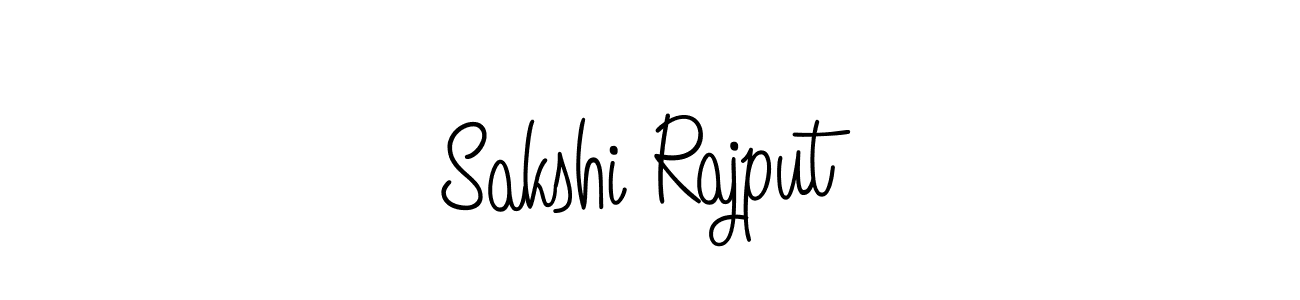 Make a beautiful signature design for name Sakshi Rajput. With this signature (Angelique-Rose-font-FFP) style, you can create a handwritten signature for free. Sakshi Rajput signature style 5 images and pictures png