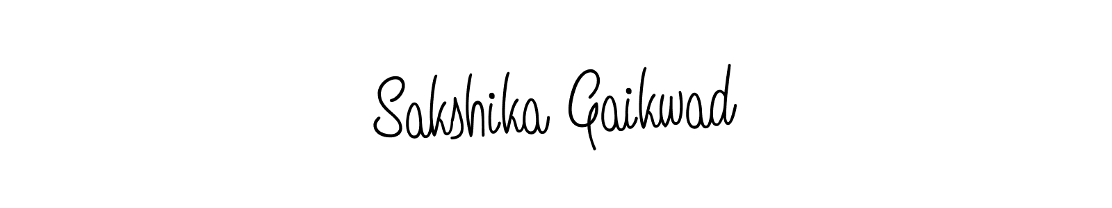 Also we have Sakshika Gaikwad name is the best signature style. Create professional handwritten signature collection using Angelique-Rose-font-FFP autograph style. Sakshika Gaikwad signature style 5 images and pictures png