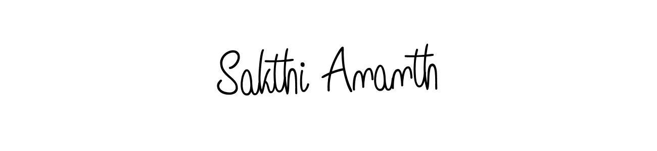 Make a short Sakthi Ananth signature style. Manage your documents anywhere anytime using Angelique-Rose-font-FFP. Create and add eSignatures, submit forms, share and send files easily. Sakthi Ananth signature style 5 images and pictures png