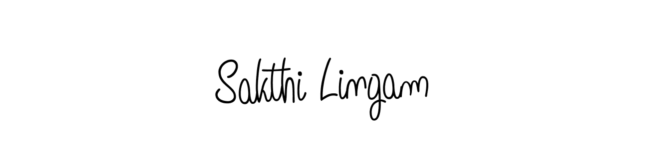 Also we have Sakthi Lingam name is the best signature style. Create professional handwritten signature collection using Angelique-Rose-font-FFP autograph style. Sakthi Lingam signature style 5 images and pictures png
