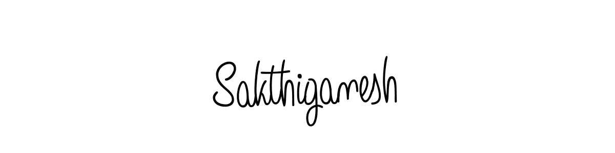 The best way (Angelique-Rose-font-FFP) to make a short signature is to pick only two or three words in your name. The name Sakthiganesh include a total of six letters. For converting this name. Sakthiganesh signature style 5 images and pictures png