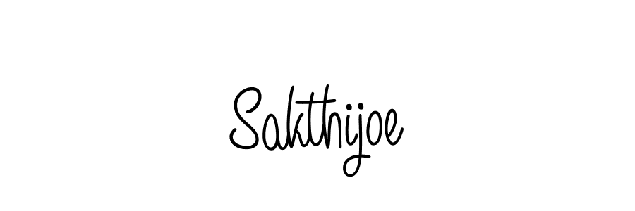 How to make Sakthijoe signature? Angelique-Rose-font-FFP is a professional autograph style. Create handwritten signature for Sakthijoe name. Sakthijoe signature style 5 images and pictures png