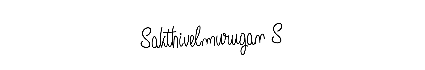Sakthivelmurugan S stylish signature style. Best Handwritten Sign (Angelique-Rose-font-FFP) for my name. Handwritten Signature Collection Ideas for my name Sakthivelmurugan S. Sakthivelmurugan S signature style 5 images and pictures png