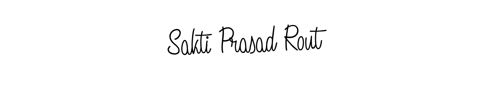 Make a beautiful signature design for name Sakti Prasad Rout. With this signature (Angelique-Rose-font-FFP) style, you can create a handwritten signature for free. Sakti Prasad Rout signature style 5 images and pictures png