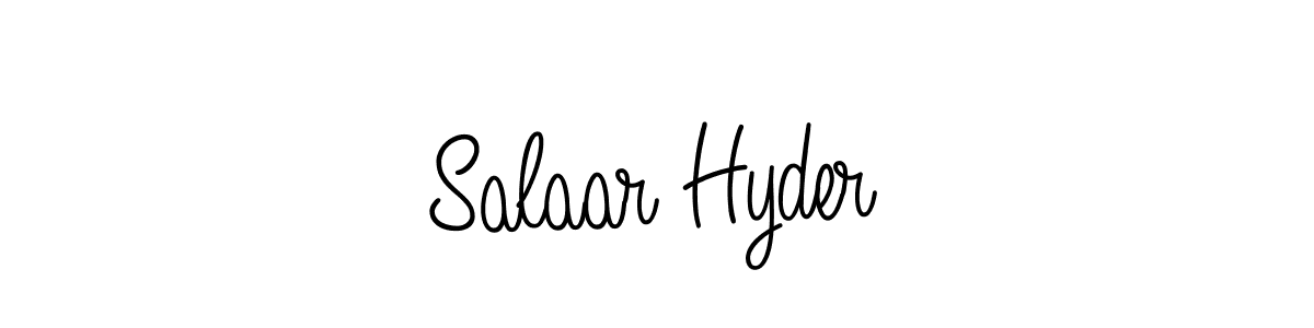 How to Draw Salaar Hyder signature style? Angelique-Rose-font-FFP is a latest design signature styles for name Salaar Hyder. Salaar Hyder signature style 5 images and pictures png