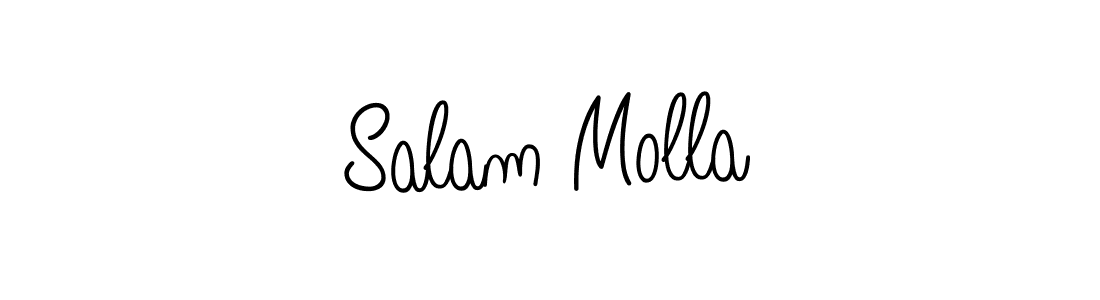 Best and Professional Signature Style for Salam Molla. Angelique-Rose-font-FFP Best Signature Style Collection. Salam Molla signature style 5 images and pictures png