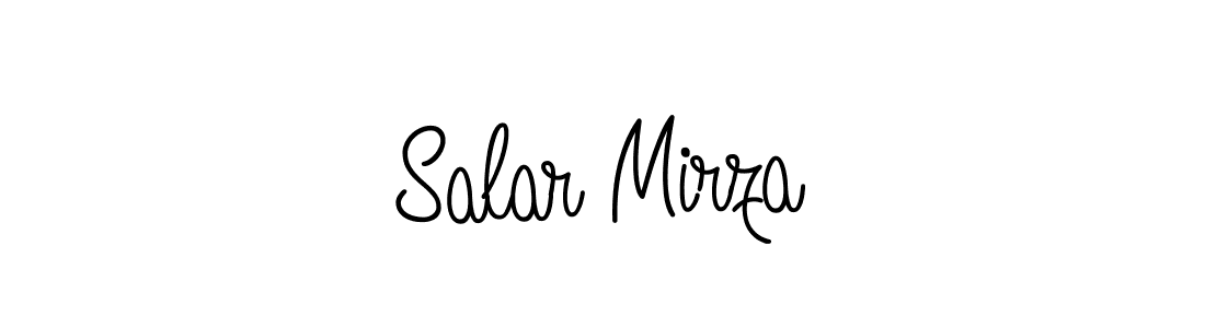 Best and Professional Signature Style for Salar Mirza. Angelique-Rose-font-FFP Best Signature Style Collection. Salar Mirza signature style 5 images and pictures png