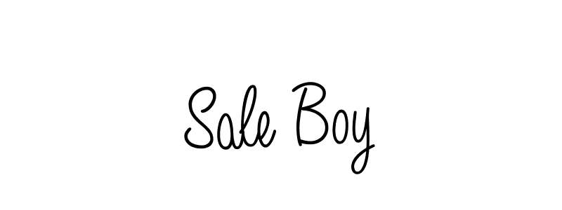 How to make Sale Boy signature? Angelique-Rose-font-FFP is a professional autograph style. Create handwritten signature for Sale Boy name. Sale Boy signature style 5 images and pictures png