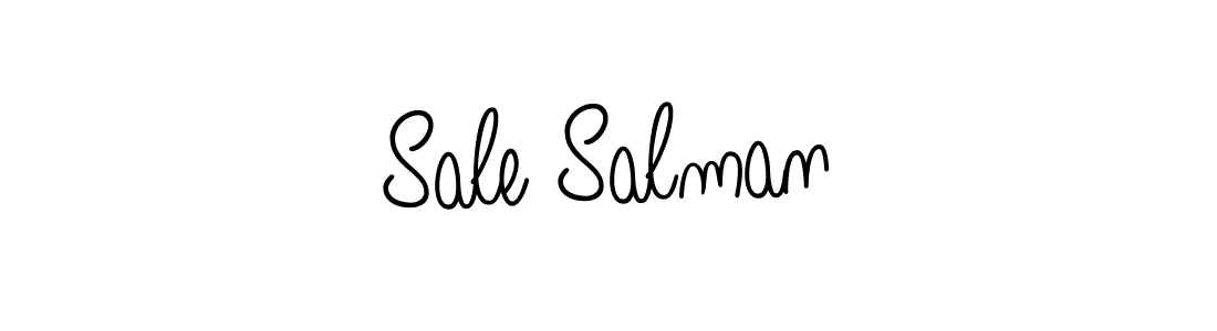 Also we have Sale Salman name is the best signature style. Create professional handwritten signature collection using Angelique-Rose-font-FFP autograph style. Sale Salman signature style 5 images and pictures png