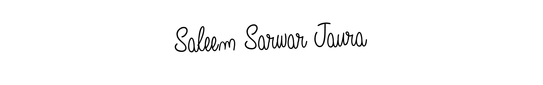 How to Draw Saleem Sarwar Jaura signature style? Angelique-Rose-font-FFP is a latest design signature styles for name Saleem Sarwar Jaura. Saleem Sarwar Jaura signature style 5 images and pictures png