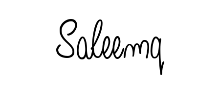 Make a beautiful signature design for name Saleemq. Use this online signature maker to create a handwritten signature for free. Saleemq signature style 5 images and pictures png