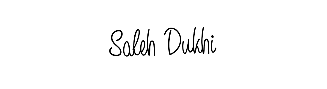Best and Professional Signature Style for Saleh Dukhi. Angelique-Rose-font-FFP Best Signature Style Collection. Saleh Dukhi signature style 5 images and pictures png