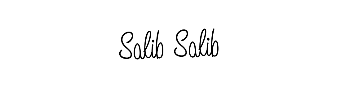 Angelique-Rose-font-FFP is a professional signature style that is perfect for those who want to add a touch of class to their signature. It is also a great choice for those who want to make their signature more unique. Get Salib Salib name to fancy signature for free. Salib Salib signature style 5 images and pictures png