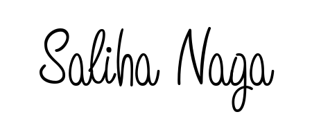 Master the art of signing with Saliha Naga written in fluent Angelique-Rose-font-FFP script. A great template to practice and refine your handwriting. Saliha Naga signature style 5 images and pictures png