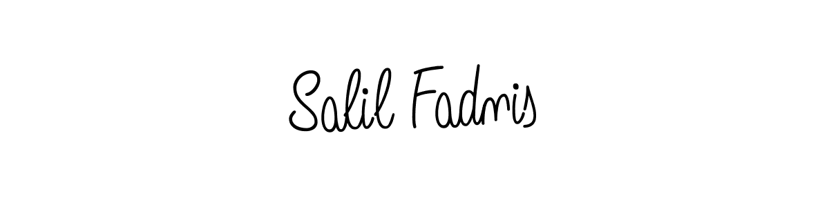 Check out images of Autograph of Salil Fadnis name. Actor Salil Fadnis Signature Style. Angelique-Rose-font-FFP is a professional sign style online. Salil Fadnis signature style 5 images and pictures png