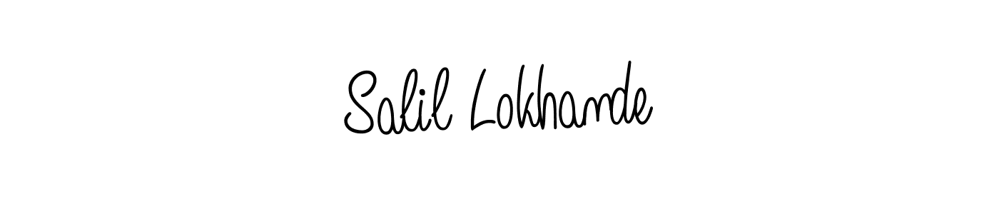 It looks lik you need a new signature style for name Salil Lokhande. Design unique handwritten (Angelique-Rose-font-FFP) signature with our free signature maker in just a few clicks. Salil Lokhande signature style 5 images and pictures png
