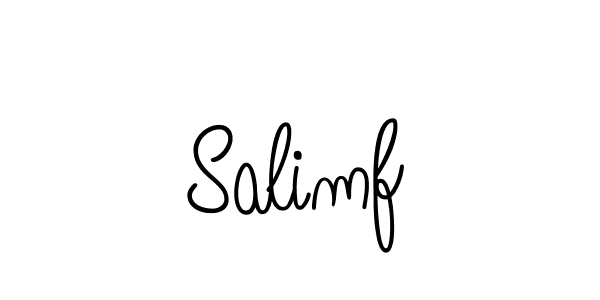 Make a beautiful signature design for name Salimf. With this signature (Angelique-Rose-font-FFP) style, you can create a handwritten signature for free. Salimf signature style 5 images and pictures png
