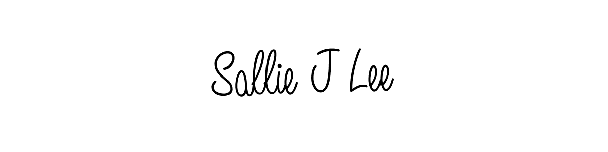 Best and Professional Signature Style for Sallie J Lee. Angelique-Rose-font-FFP Best Signature Style Collection. Sallie J Lee signature style 5 images and pictures png