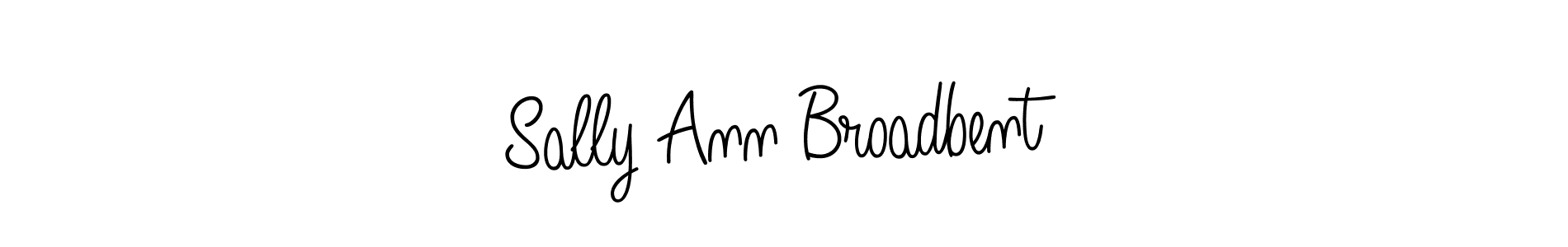 Make a beautiful signature design for name Sally Ann Broadbent. Use this online signature maker to create a handwritten signature for free. Sally Ann Broadbent signature style 5 images and pictures png