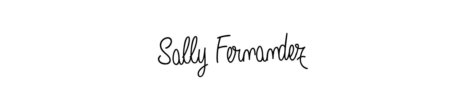 Design your own signature with our free online signature maker. With this signature software, you can create a handwritten (Angelique-Rose-font-FFP) signature for name Sally Fernandez. Sally Fernandez signature style 5 images and pictures png