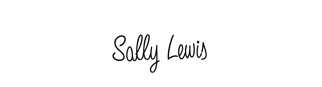 Use a signature maker to create a handwritten signature online. With this signature software, you can design (Angelique-Rose-font-FFP) your own signature for name Sally Lewis. Sally Lewis signature style 5 images and pictures png