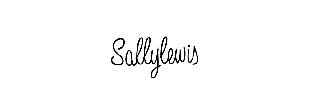How to make Sallylewis signature? Angelique-Rose-font-FFP is a professional autograph style. Create handwritten signature for Sallylewis name. Sallylewis signature style 5 images and pictures png