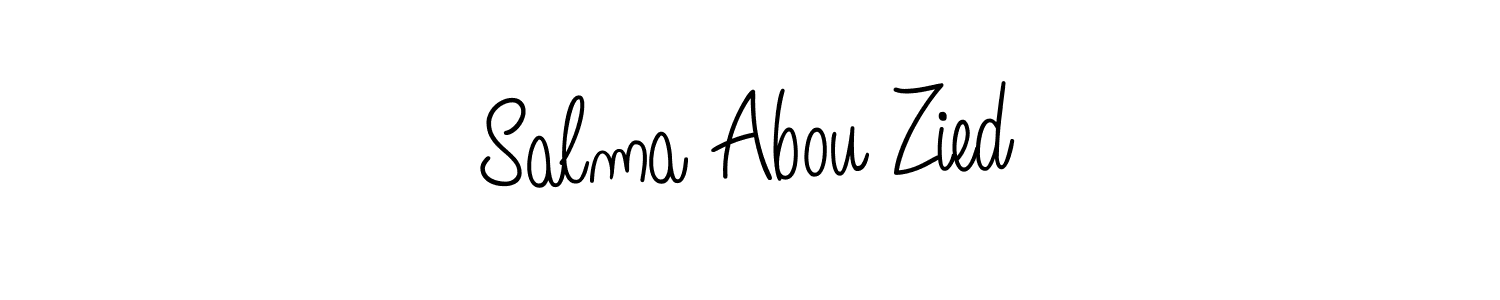 It looks lik you need a new signature style for name Salma Abou Zied. Design unique handwritten (Angelique-Rose-font-FFP) signature with our free signature maker in just a few clicks. Salma Abou Zied signature style 5 images and pictures png