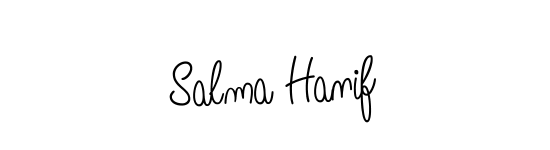 Make a short Salma Hanif signature style. Manage your documents anywhere anytime using Angelique-Rose-font-FFP. Create and add eSignatures, submit forms, share and send files easily. Salma Hanif signature style 5 images and pictures png