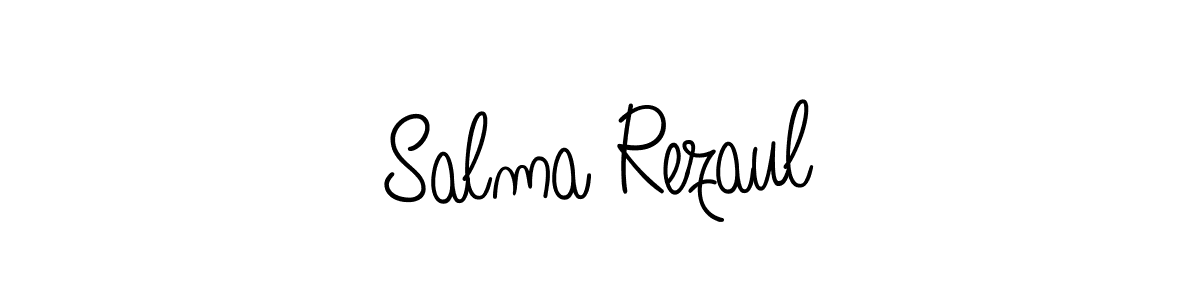 This is the best signature style for the Salma Rezaul name. Also you like these signature font (Angelique-Rose-font-FFP). Mix name signature. Salma Rezaul signature style 5 images and pictures png