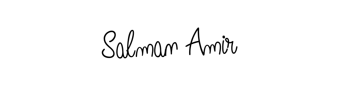 if you are searching for the best signature style for your name Salman Amir. so please give up your signature search. here we have designed multiple signature styles  using Angelique-Rose-font-FFP. Salman Amir signature style 5 images and pictures png