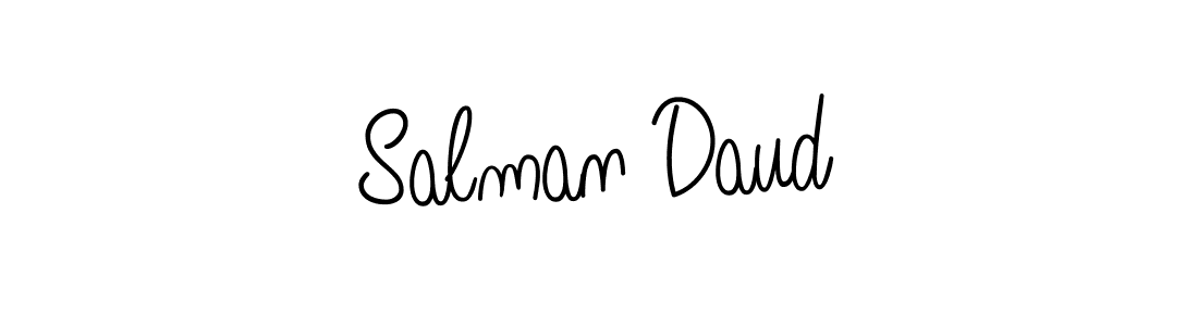 How to Draw Salman Daud signature style? Angelique-Rose-font-FFP is a latest design signature styles for name Salman Daud. Salman Daud signature style 5 images and pictures png