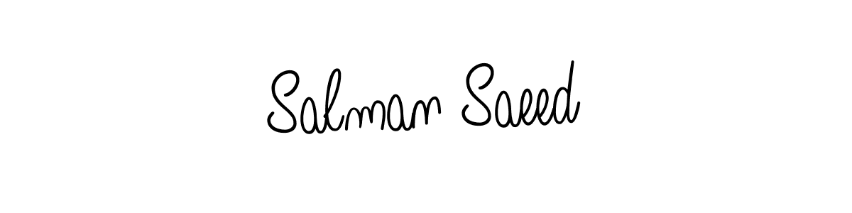 It looks lik you need a new signature style for name Salman Saeed. Design unique handwritten (Angelique-Rose-font-FFP) signature with our free signature maker in just a few clicks. Salman Saeed signature style 5 images and pictures png