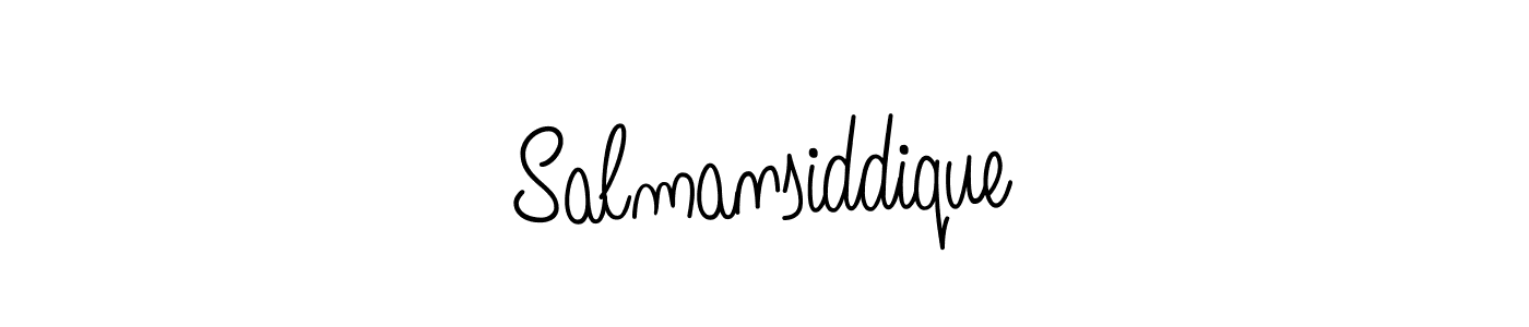 Here are the top 10 professional signature styles for the name Salmansiddique. These are the best autograph styles you can use for your name. Salmansiddique signature style 5 images and pictures png
