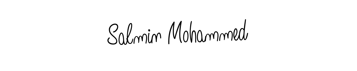 Make a short Salmin Mohammed signature style. Manage your documents anywhere anytime using Angelique-Rose-font-FFP. Create and add eSignatures, submit forms, share and send files easily. Salmin Mohammed signature style 5 images and pictures png