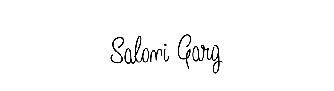 How to Draw Saloni Garg signature style? Angelique-Rose-font-FFP is a latest design signature styles for name Saloni Garg. Saloni Garg signature style 5 images and pictures png