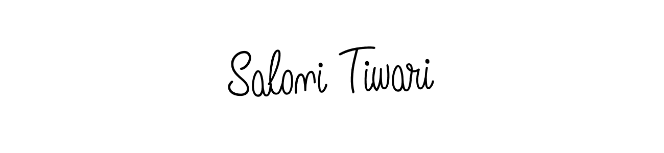 Make a beautiful signature design for name Saloni Tiwari. Use this online signature maker to create a handwritten signature for free. Saloni Tiwari signature style 5 images and pictures png