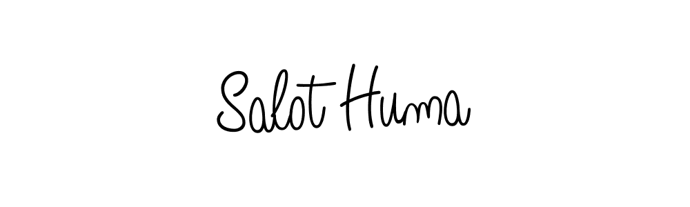 The best way (Angelique-Rose-font-FFP) to make a short signature is to pick only two or three words in your name. The name Salot Huma include a total of six letters. For converting this name. Salot Huma signature style 5 images and pictures png