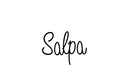 if you are searching for the best signature style for your name Salpa. so please give up your signature search. here we have designed multiple signature styles  using Angelique-Rose-font-FFP. Salpa signature style 5 images and pictures png