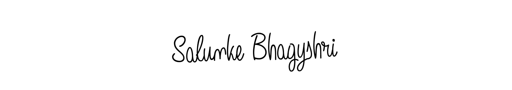 Make a short Salunke Bhagyshri signature style. Manage your documents anywhere anytime using Angelique-Rose-font-FFP. Create and add eSignatures, submit forms, share and send files easily. Salunke Bhagyshri signature style 5 images and pictures png