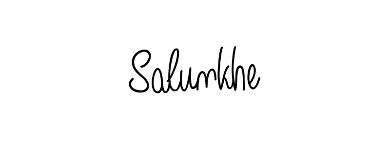 Make a short Salunkhe signature style. Manage your documents anywhere anytime using Angelique-Rose-font-FFP. Create and add eSignatures, submit forms, share and send files easily. Salunkhe signature style 5 images and pictures png