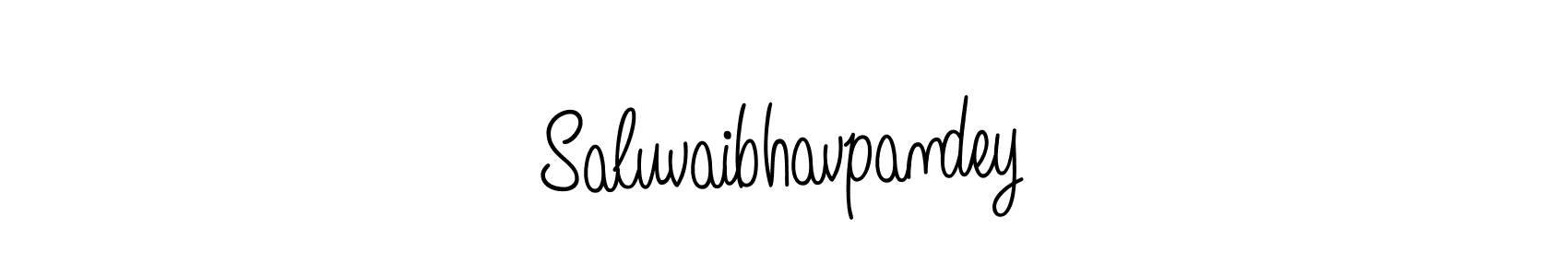 You should practise on your own different ways (Angelique-Rose-font-FFP) to write your name (Saluvaibhavpandey) in signature. don't let someone else do it for you. Saluvaibhavpandey signature style 5 images and pictures png