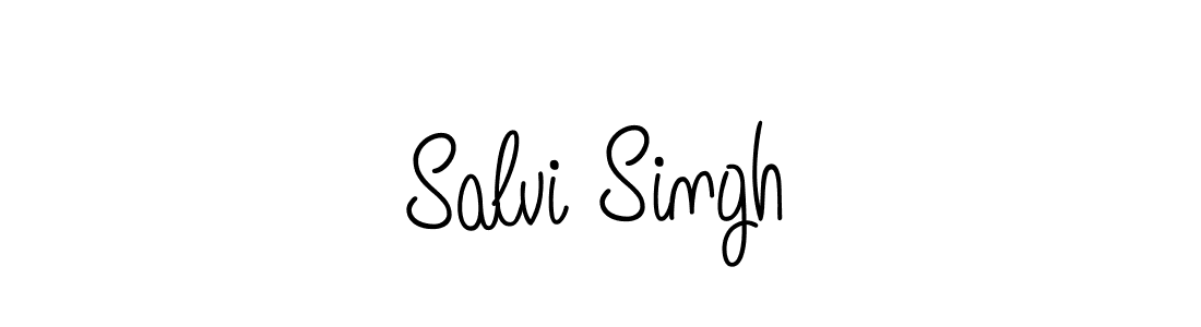 How to Draw Salvi Singh signature style? Angelique-Rose-font-FFP is a latest design signature styles for name Salvi Singh. Salvi Singh signature style 5 images and pictures png