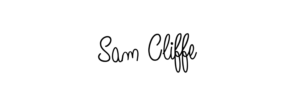 How to Draw Sam Cliffe signature style? Angelique-Rose-font-FFP is a latest design signature styles for name Sam Cliffe. Sam Cliffe signature style 5 images and pictures png