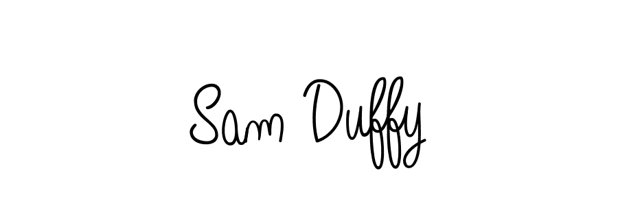 Similarly Angelique-Rose-font-FFP is the best handwritten signature design. Signature creator online .You can use it as an online autograph creator for name Sam Duffy. Sam Duffy signature style 5 images and pictures png