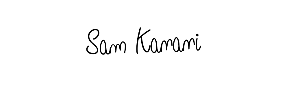 How to Draw Sam Kanani signature style? Angelique-Rose-font-FFP is a latest design signature styles for name Sam Kanani. Sam Kanani signature style 5 images and pictures png